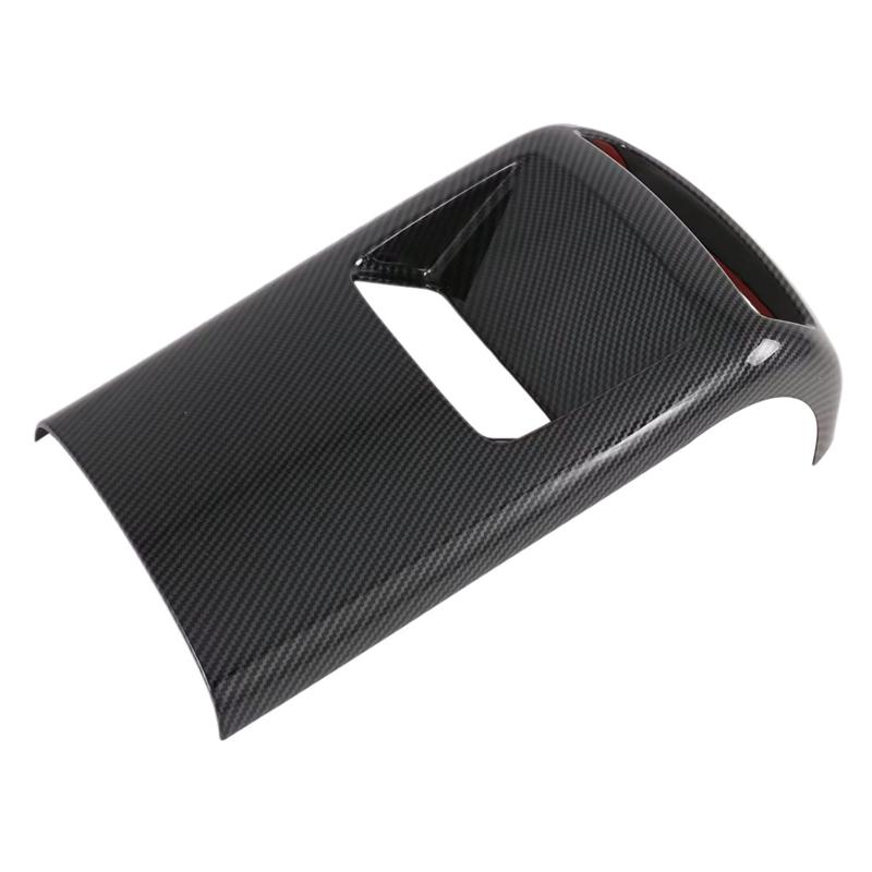 For Hyundai Palisade - Car Rear Air Outlet Panel Cover Trim Sticker Spare Parts Accessories ABS Carbon Fiber Carbon fiber