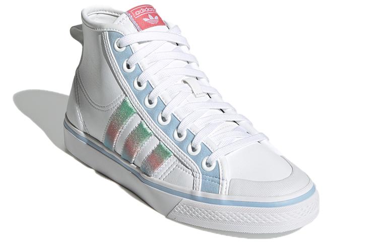 adidas Nizza Hi 'White Blue Green' Women's GZ2796