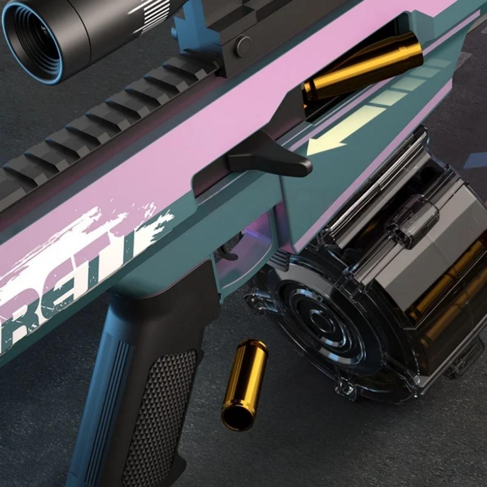 Electric Barrett Shell Throwable Soft-Bullet Toy Gun Outdoor Battle Sniper Rifle Model Christmas Gift For Children