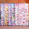 Kawaii Animals Butt Stickers Soft Pinched Happy Buttocks Sticker 3D Puffy Squishy Stress Relief Stickers DIY Phone Case Decor