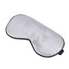 Natural Silk Sleeping Eye Mask Men Women Breathable Nap Sleep Shade Mask Silver Grey