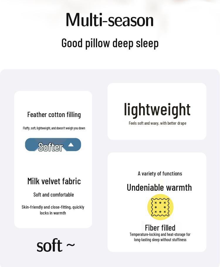 Dual-Use Pillow & Blanket: Crystal Velvet Embroidered Cushion for Car & Office Naps