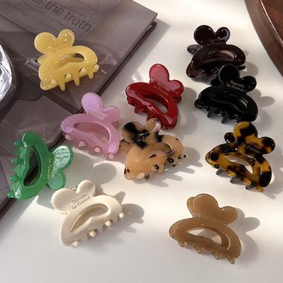 Fashion Hair Clips for Women Small Sweet Hair Claws Clip Geometric Cute Barrettes Crab Hairpins Girls Hair Accessories Headwear