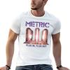 Metrisches Band (9) T-Shirt Unisex T-Shirt Designer T-Shirts Für Unisex Grafisch Lustiges Unisex T-Shirt Luxus-T-Shirt