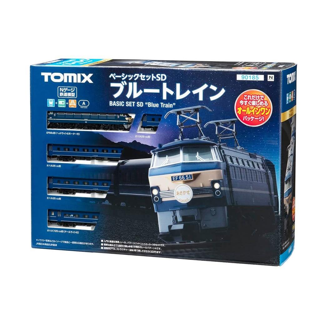 TOMYTEC TOMIX N Gauge Basic Set SD Blue Train 90185 Model Starter