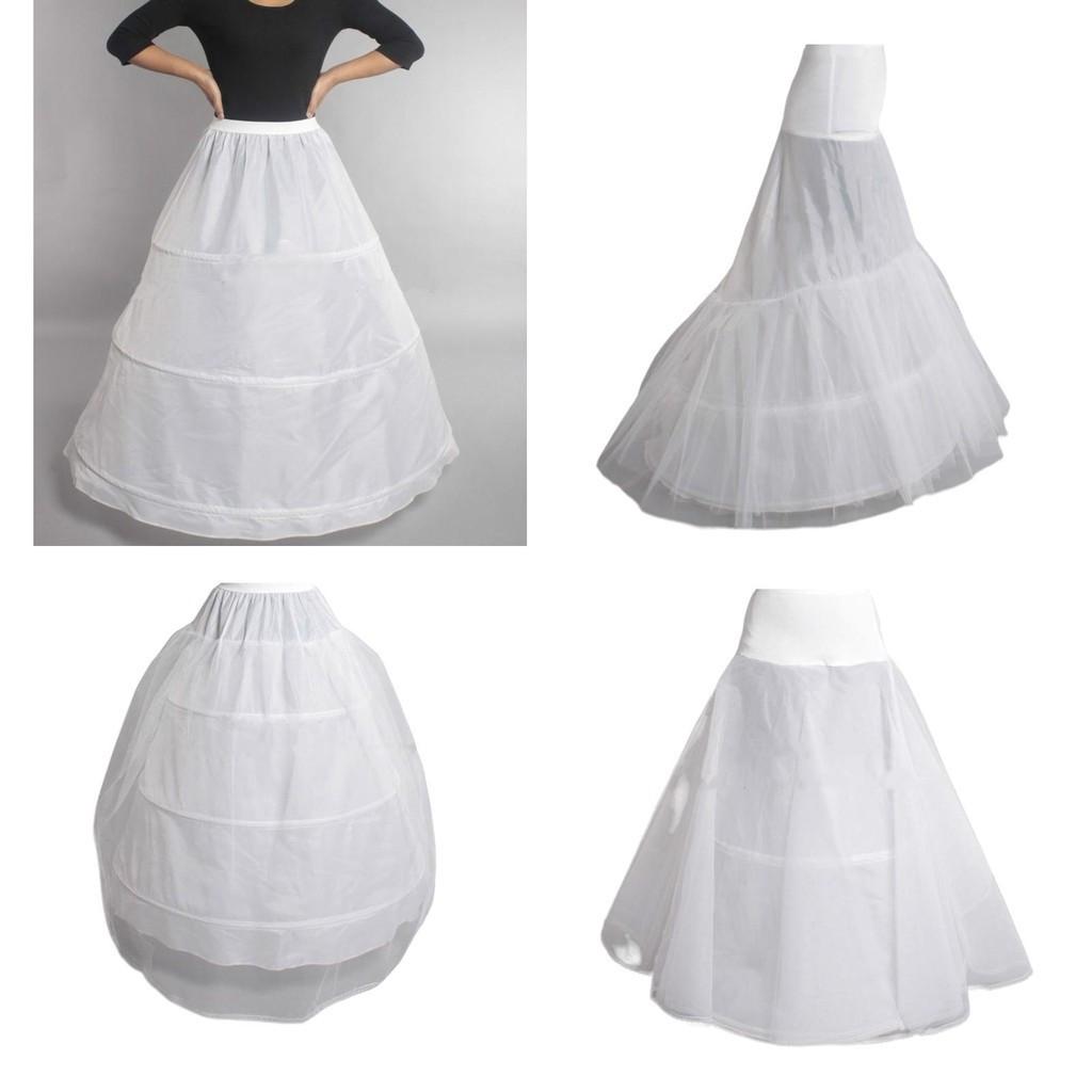 Stylish Wedding Dress Petticoat With Single Steel Hoop And Delicate Frilled Hemline