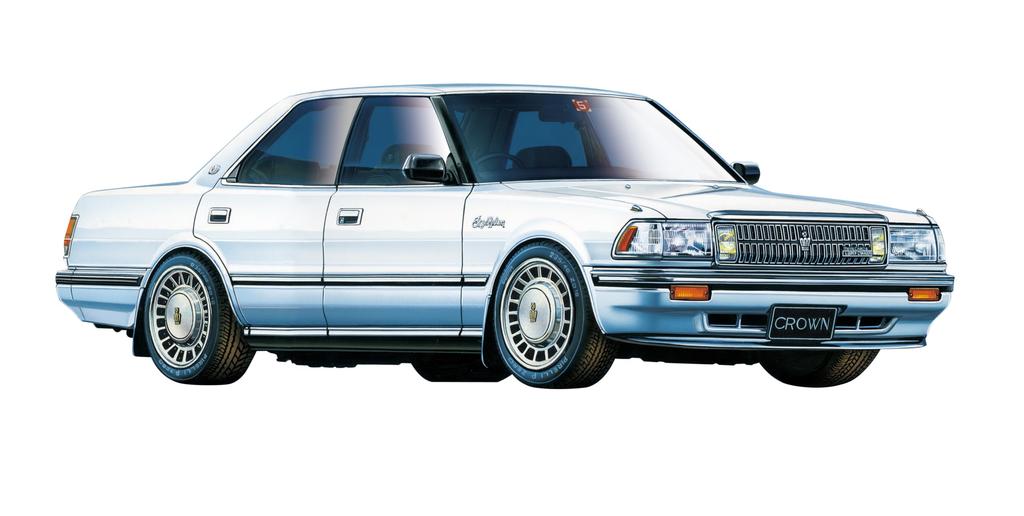 Series 32 Toyota Crown Series 2000 Royal Saloon Plastic Model Kit 1/24 Inch-Up No. (130 Supercharger)