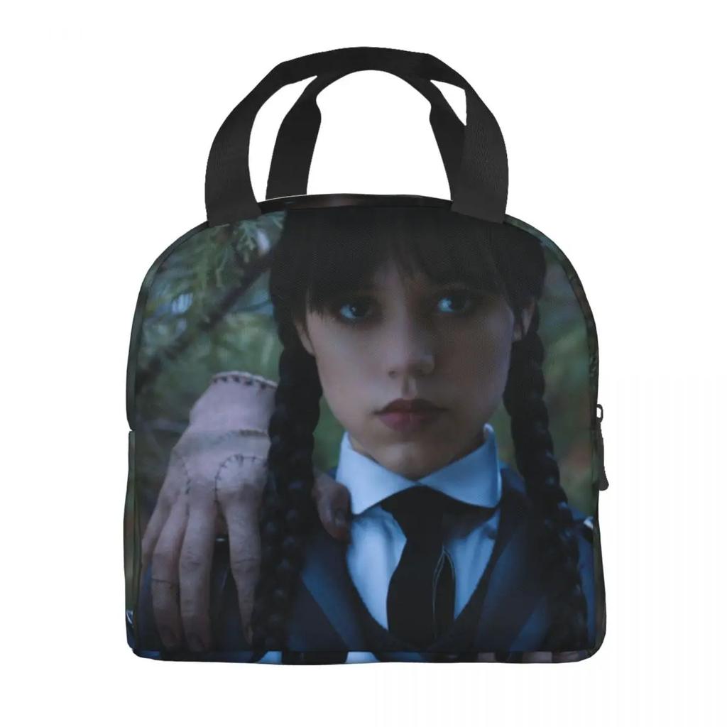 Insulated Lunch Bags for Camping Travel Comedy Horror TV Leakproof Thermal Cooler Lunch Box Women Children