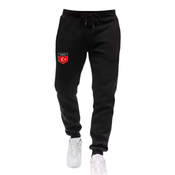 Men's Sport Foot Design Turkey Pack – T-shirt &; Relax Pants - - Red