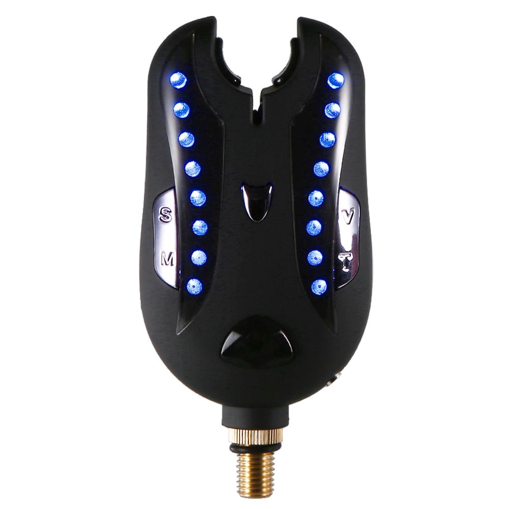 Lixada Wireless Digital Fishing Alarm Fishing Bite Alarms Set Fishing Receiver Sound Alert Kit Led Alarm Indicator with Portable