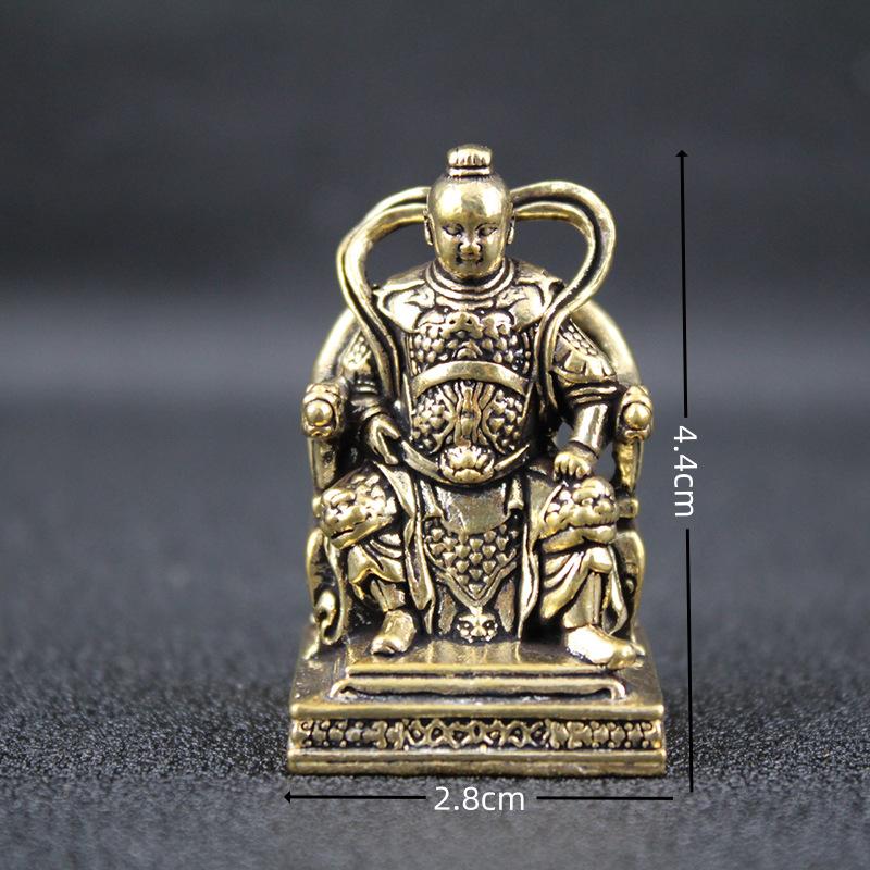 

Латунный Императорский Ремесленный Орнамент Домашний Офисный Настольный Орнамент Латунный Императорский Цельный Орнамент Латунь