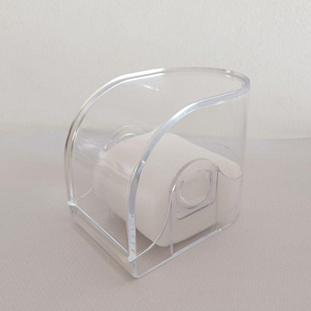 For Men Bangle Display Case Watch Storage Box Plastic Watch Display Holder Transparent Watch Box
