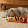 Catnip Fish Toy for Cats Cat Toy, Squeaky Linen Chew Grinding Teeth Kitten Kicker Indoor Biting Kicking Boredom Relief Stress Toys