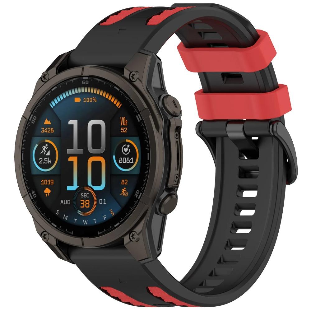 Cinturino in Silicone Quick Fit 22mm 26mm per Garmin Tactix 8 Quatix 8 Fenix 8 51/47mm Braccialetto Garmin Forerunner 970 Instinct 3 45mm