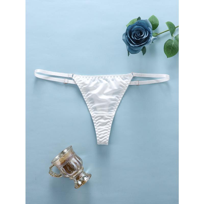 Moda Estiva Donna Nuova Sexy Vita Bassa Cotone Cavallo Perizoma Biancheria Intima