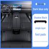 S07 Dark Blue Full-Coverage Car Floor Mats - Eco-Friendly, Odorless Leather, Custom Fit & Protective
