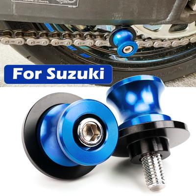 For Suzuki GSXR GSXS GSR Vstrom Bandit SV650 Hayabusa Gsx8r GSX-R 1000 750 600 Motorcycle Swingarm Spools Stands Screw Sliders