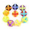 6 Pcs Folding Magic Snake Ruler Puzzle Antistress Cube Educational Toy Kids Birthday Party Favors Goodie Bags School Reward
