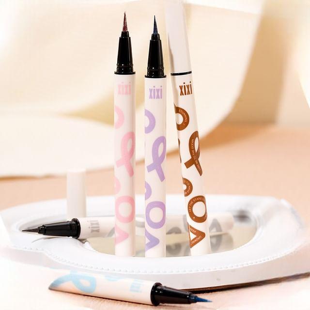 xixi - Punk Metal Diamond Eyeliner Pen - 4-6 #4