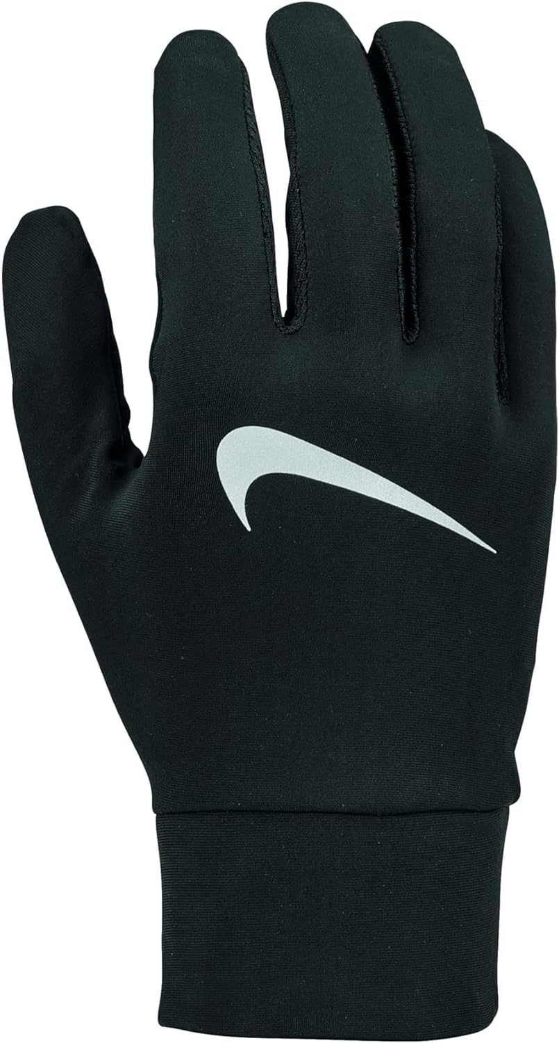 

Nike Легкие технологичные перчатки для бега мужские чёрный