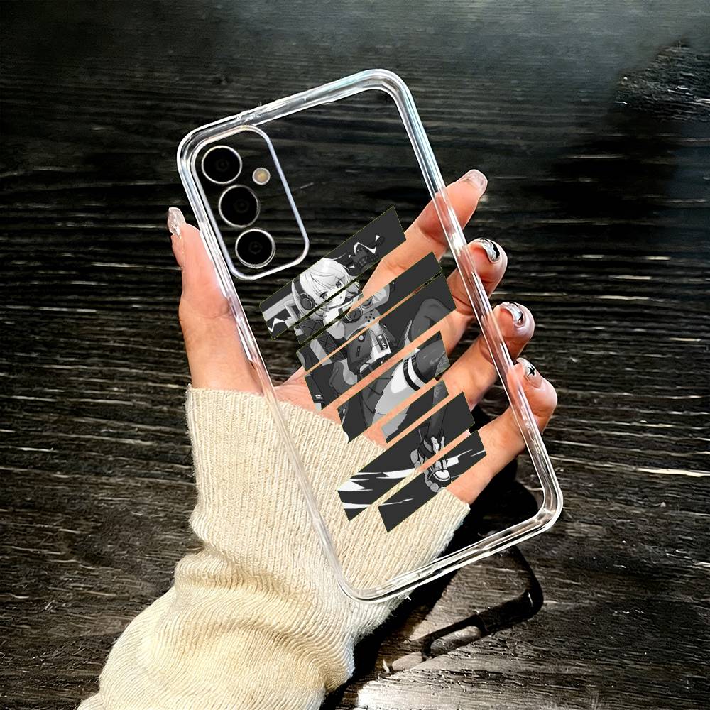 Anby D-Demara  Phone Case For SamsungA10,12,20,21S,30,31,40,50,51,52,70,71 Transparent Cover
