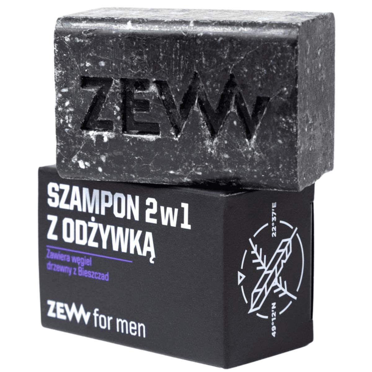 

ZEW - Шампунь з кондиціонером з деревним вугіллям 2в1, 85г