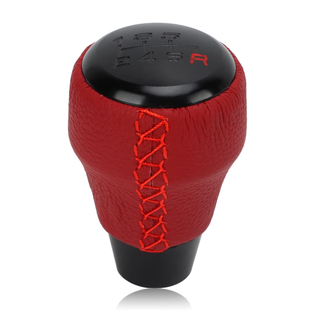 KIMISS Leather Shift Knob 6 Speed Gear Shift Knob 08u92 Tea 110 Stick Ball
