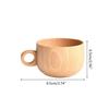 Drinking Mugs Natural Beech Material Kitchen Tools for Men Women Coffee Mug Gift