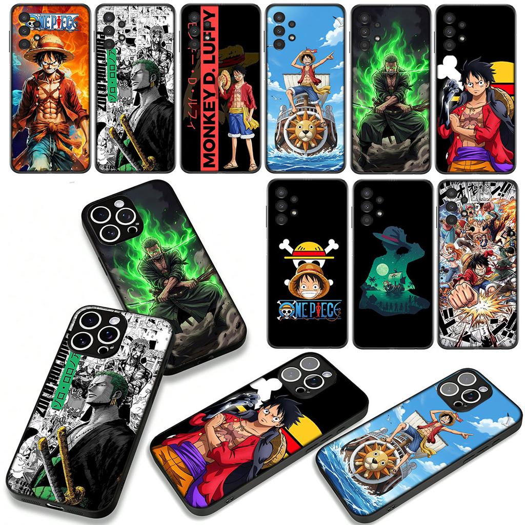 Luffy One Roronoa Zoro Pieces Phone Cover Case for Xiaomi Redmi 15C 15 A4 A5 9A 9T 10A 10C 9C NFC 14C Note 11 9 10 Pro 8T Casing