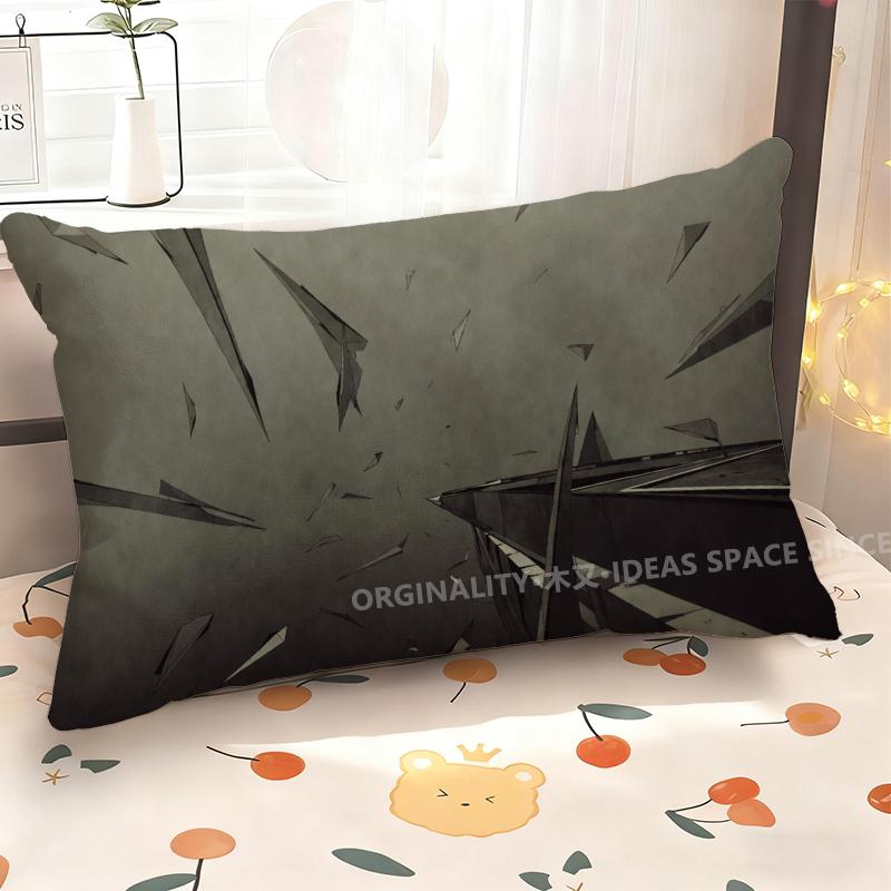 Geometric Pattern Rectangular Pillowcase Suitable For Sofa Bedroom Car Pillow Cover Cushion Rectangular Back Cushion