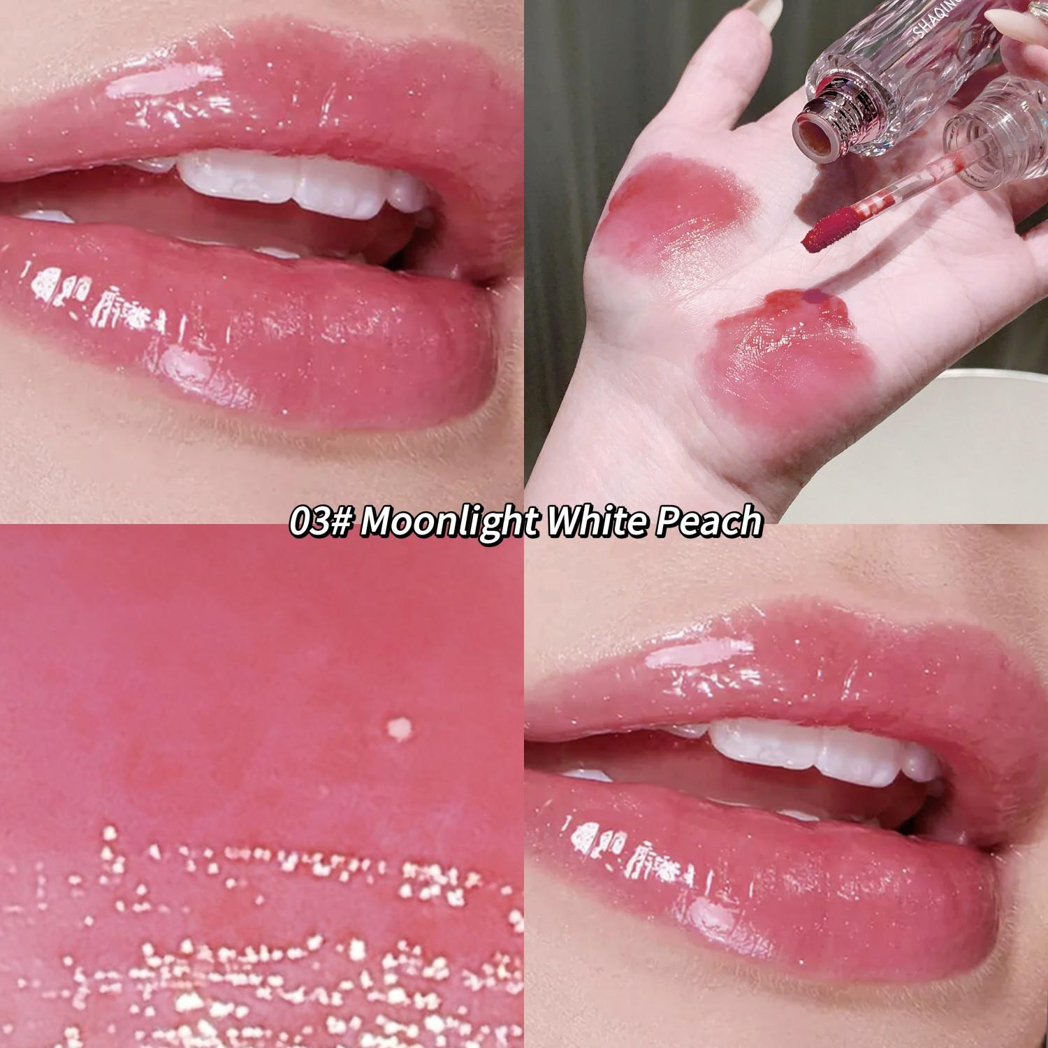 

SHAQINUO Питательный увлажняющий блеск для губ One Swipe для полного блеска губ