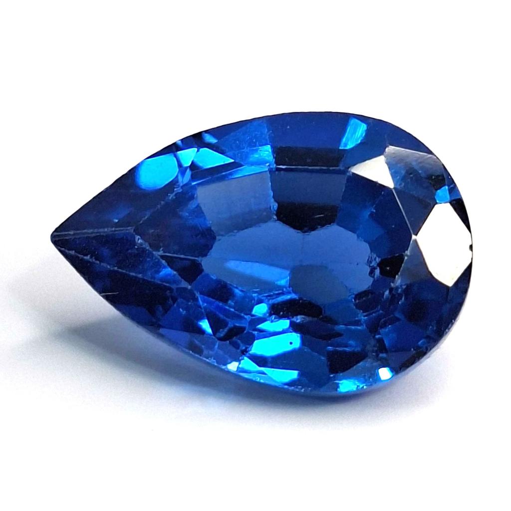 Certified Natural Royal Blue Sapphire Pear Cut 5-7 Ct Stunning Loose Gemstone