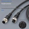 BOSENDE M12 Waterproof Solderless Aviation Sensor Connector