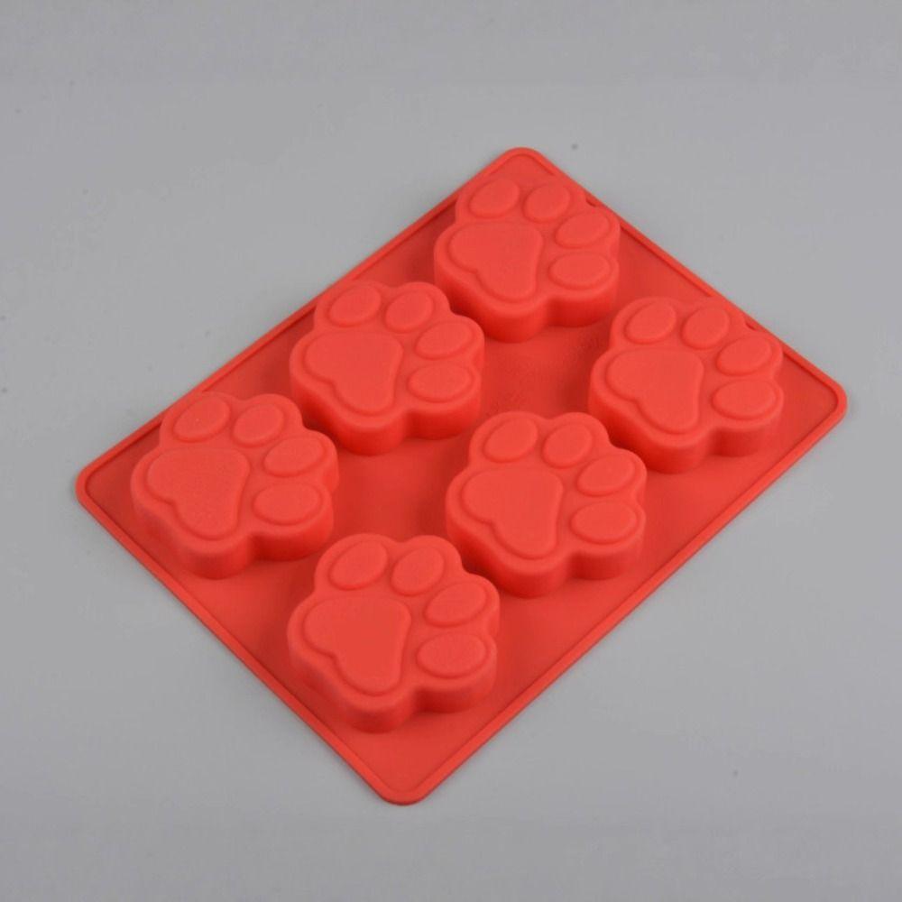 Puppy Dog Paw Silicone Mold Cat Claw Shape Ice Cube Mold DIY Baking Baking Mold  Party Supplies