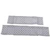 2pcs Breathable Mesh Baby Bed Bumper Soft Mesh Crib Liner Anti Fall Cot Protector for Baby Plum