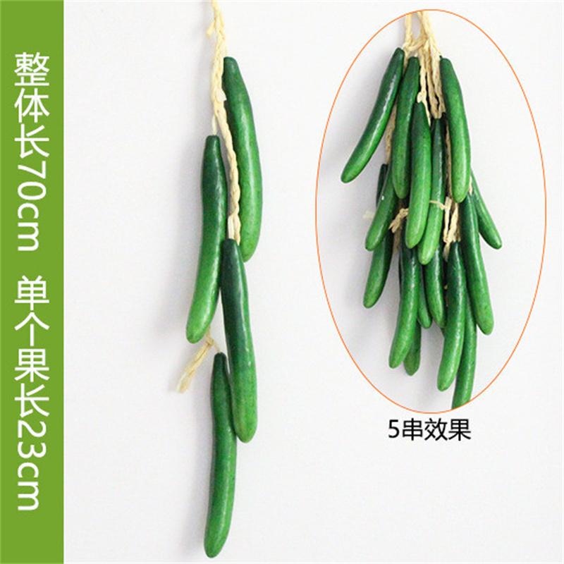 

Искусственные фрукты и овощи, подвесные шампуры, Фестиваль урожая, фермерский дом, ресторан, подвесные украшения, модель искусственного чили, нефрита, рисовой веревки