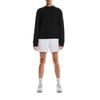 On Sweatshirts Women's Black Crew Neck Moderate Straight Fit (Unisex) Sweatshirts 1WF30380553 | Black