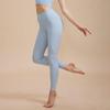 [Yomoment] Antibacterial and deodorizing treatment hip up high waist yoga leggings Pilates Sweat absorbent and quick drying training leggings
