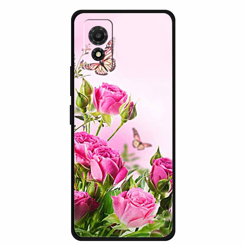 Für TCL 501 Hülle Luxus Mode Weiches TPU Schutz Silikon Handyhülle für TCL 501 T433D Rückseitenabdeckungen TCL501 etui Fundas 6.0"