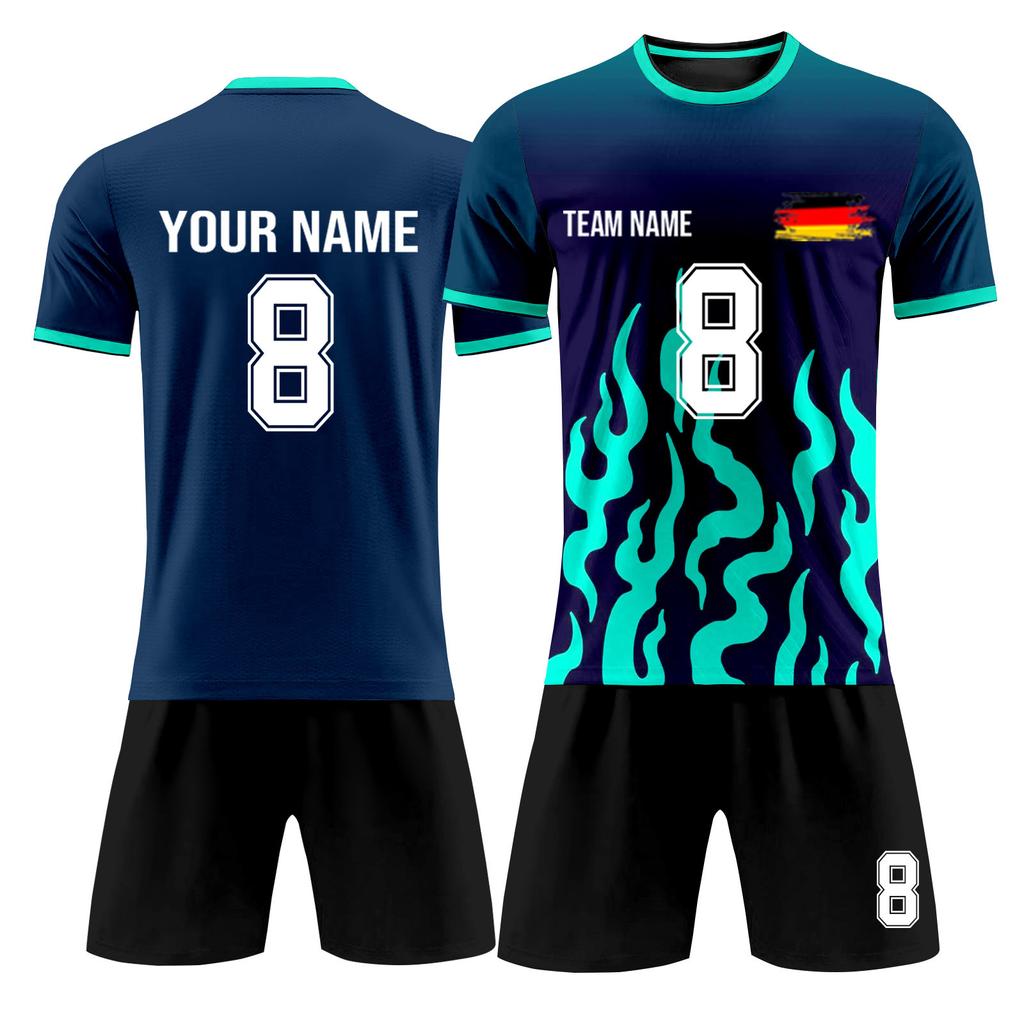 Customized Two-Piece Set Of Adult And Children'S Soccer