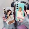 Oana Gergory Mobile Phone Case for Samsung Galaxy S25 S24 S23 S22 S21Plus FE Ultra Clear Colorful Cover Luxury Pretty
