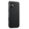 SUTENI H19 For iPhone 16 Plus Magnetic Case Card Holder Kickstand Litchi Texture Leather Back Cover