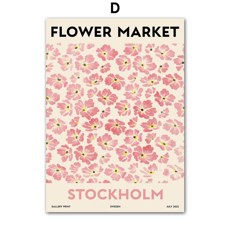 Yayoi Kusama Matisse Picasso Rynek Kwiatowy Sztuka Ścienna Plakaty Abstrakcyjne Obrazy na Płótnie Zdjęcia do Nowoczesnego Pokoju Dekoracja Domu