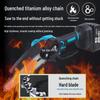 Compact Lithium Battery Handheld Electric Chainsaw - Rechargeable Tree Felling Tool with Large Capacity