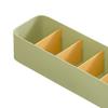 Drawer Storage Box, with Removable Partition Panel Container, Stackable Space Saving Storage Bin for Household