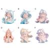 Mermaid Sculpture Anti-rust Delicate 6 Styles Fashionable Multi-purpose Figurine for Students