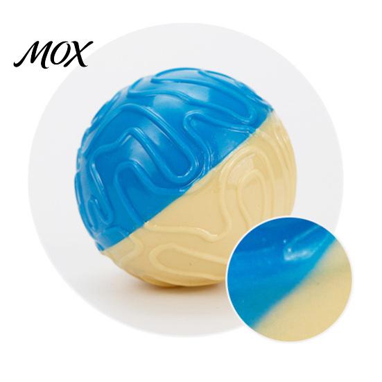 Interactive Squeaky Balls for Dogs Ball Dog Chew Toy, Indestructible Textured Teeth Fetch Toys Pets Cleaning Aggressive Chewers TPR Rubber Pet