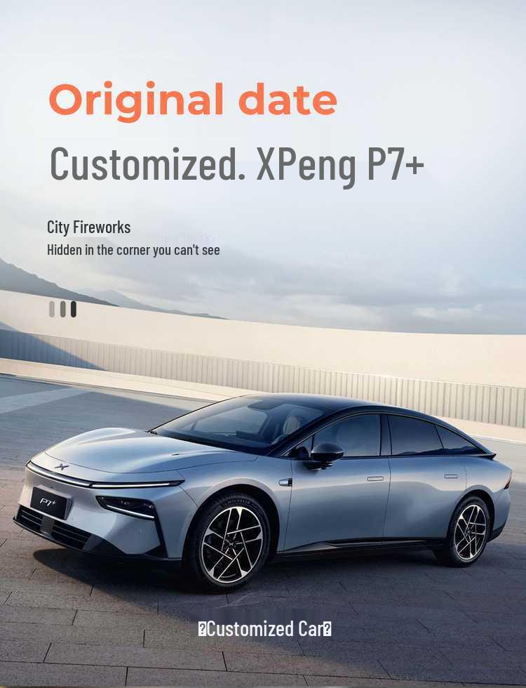 XPeng P7+ Breathable Suede Car Seat Cushions, Semi-Enclosed, All-Season