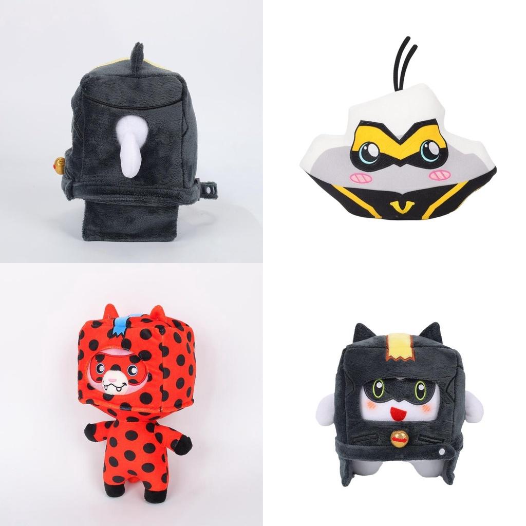 Peluche Serie Coccinella Magica Volpe Carino e Morbido Peluche Per Bambini 25cm