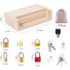 Top-Grade Children First-Class Montessori First-Class Unlocking Play Sets Premium-Quality Learning Premium-Quality Locks High-Standard With